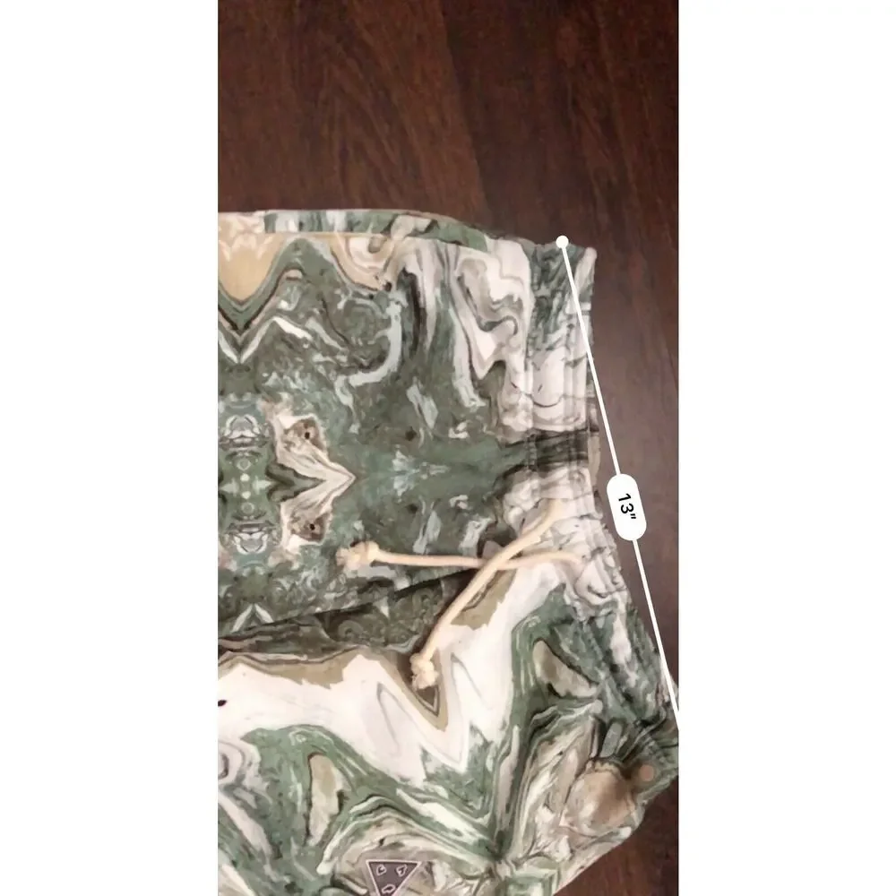 HUF - Swirl Fleece Pant - Olive Women’s Sz Small Waist 26-32